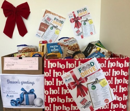 ACE food drive