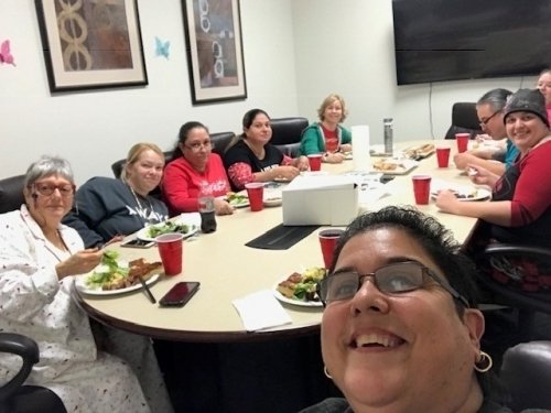 Tampa office PJs Day and Secret Santa Lunch - December 28, 2018