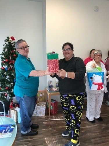 Tampa office PJs Day and Secret Santa Lunch - December 28, 2018