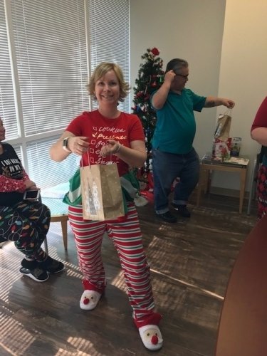 Tampa office PJs Day and Secret Santa Lunch - December 28, 2018