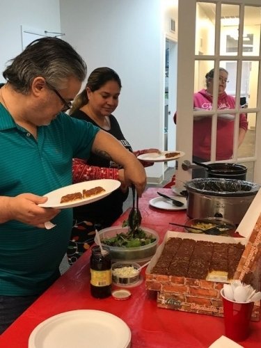 Tampa office PJs Day and Secret Santa Lunch - December 28, 2018